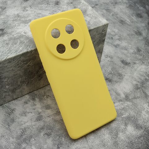 Zastitna maska (futrola) GENTLE COLOR - Huawei Honor X9C/Magic 7 lite zuta (MS).