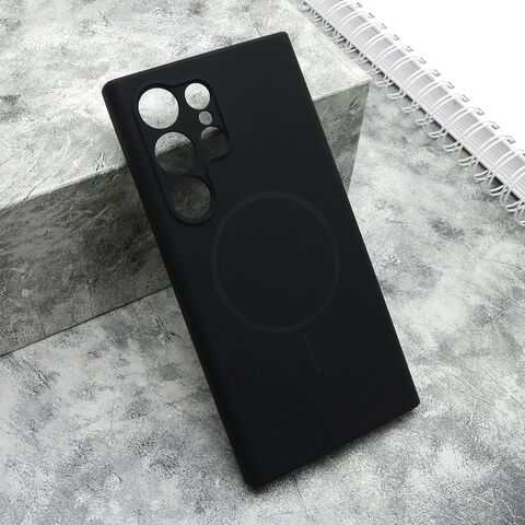 Zastitna maska (futrola) FLEX MagSafe - Samsung S928 Galaxy S24 Ultra 5G crna (MS).