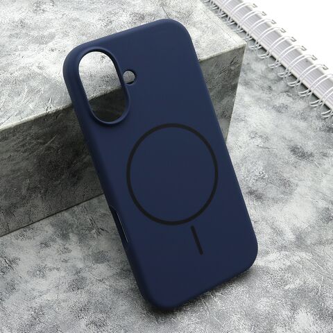 Zastitna maska (futrola) FLEX MagSafe - iPhone 16 (6.1) plava (MS).