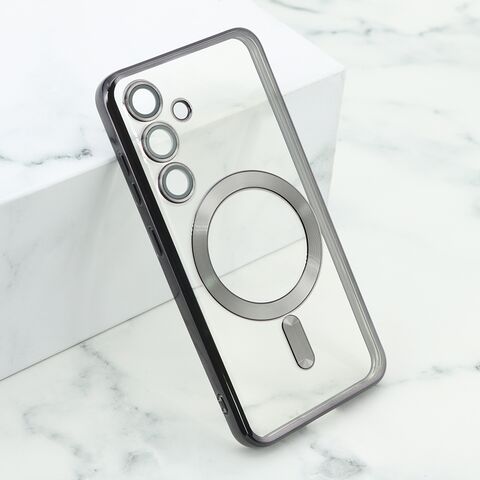 Zastitna maska (futrola) CAMERA PROTECT MagSafe - Samsung S921 Galaxy S24 5G crna (MS).