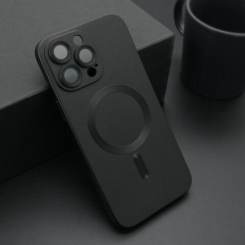 Zastitna maska (futrola) ELEGANT MAGSAFE - iPhone 14 Pro Max (6.7) crna (MS).