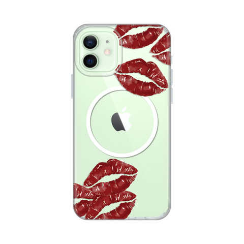 Zastitna maska (futrola) print Magsafe - iPhone 12/12 Pro 6.1 Kisses.
