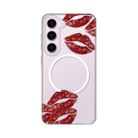 Zastitna maska (futrola) print Magsafe - Samsung S911B Galaxy S23 Kisses.