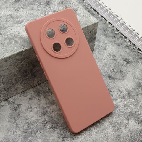 Zastitna silikonska maska (futrola) Pro Camera - Huawei Honor X9C/Magic 7 lite roze (MS).