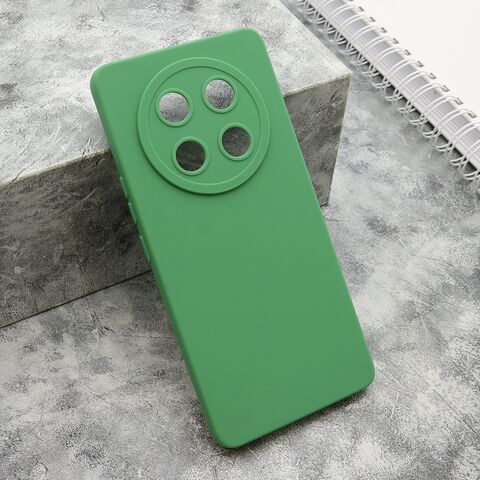 Zastitna silikonska maska (futrola) Pro Camera - Huawei Honor X9C/Magic 7 lite tamno zelena (MS).