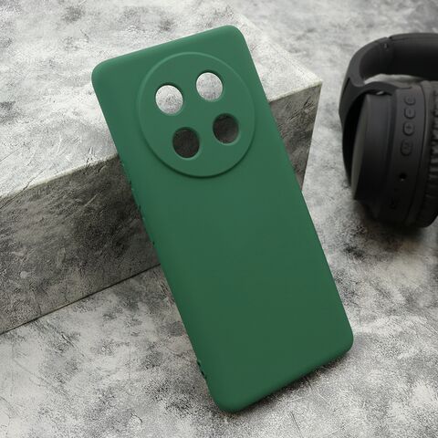 Zastitna maska (futrola) VELVET TOUCH - Huawei Honor X9C/Magic 7 lite tamno zelena (MS).