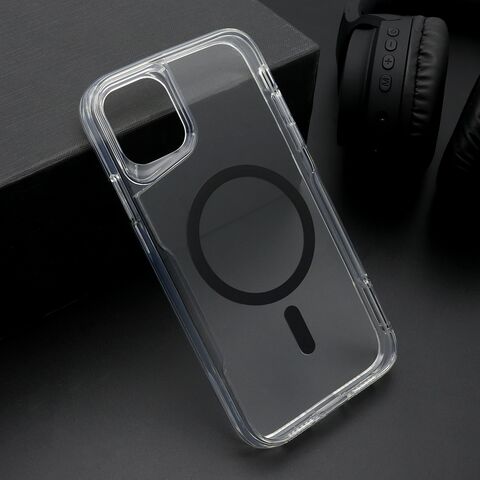 Zastitna maska (futrola) AURA MagSafe - iPhone 11 (6.1) crna (MS).