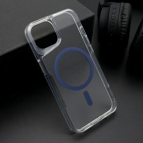 Zastitna maska (futrola) AURA MagSafe - iPhone 14 (6.1) plava (MS).