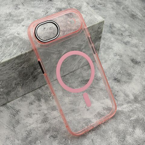 Zastitna maska (futrola) COLOR RING MagSafe - iPhone 17 Air roze (MS).