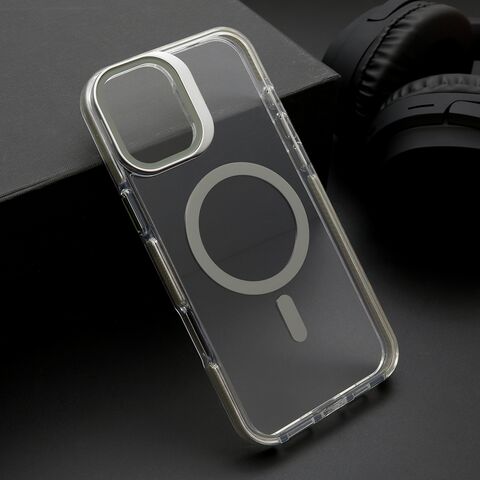 Zastitna maska (futrola) CAMERA EDGE MagSafe - iPhone 16 Plus (6.7) zlatna (MS).