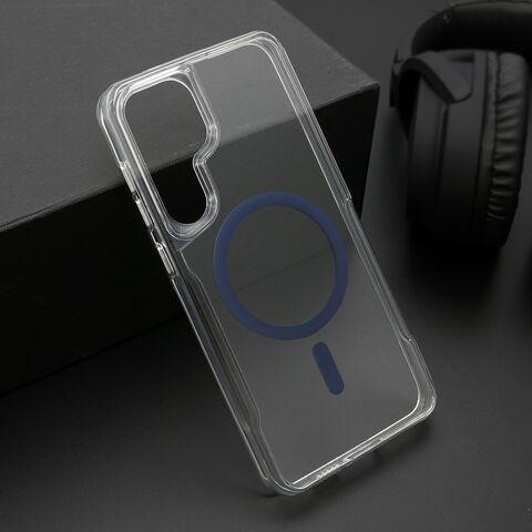 Zastitna maska (futrola) AURA MagSafe - Samsung S926 Galaxy S24 Plus 5G plava (MS).