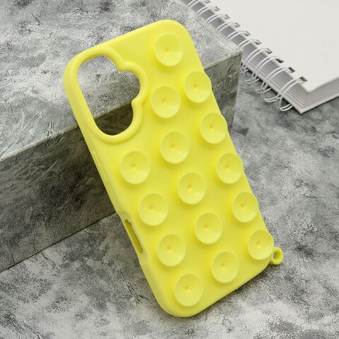 Zastitna maska (futrola) OCTOBUDDY - iPhone 16 (6.1) zuta (MS).