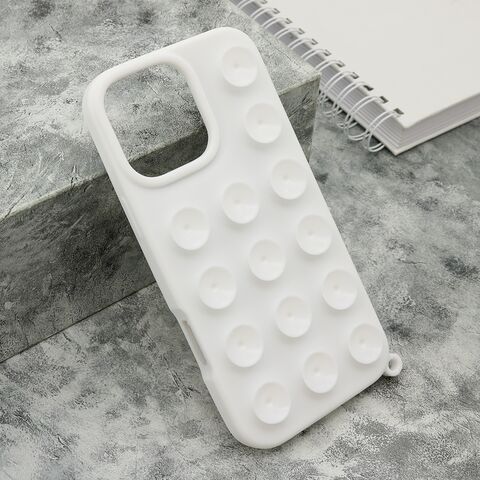 Zastitna maska (futrola) OCTOBUDDY - iPhone 16 Pro Max (6.9) bela (MS).