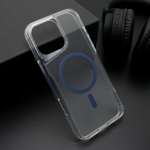 Zastitna maska (futrola) AURA MagSafe - iPhone 16 Pro Max (6.9) plava (MS).