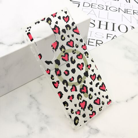 Zastitna maska (futrola) LEOPARD MagSafe - Samsung Galaxy S23 Ultra 5G roze (MS).