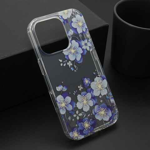 Zastitna maska (futrola) FLOWER - iPhone 16 Pro (6.3) DZF8 (MS).