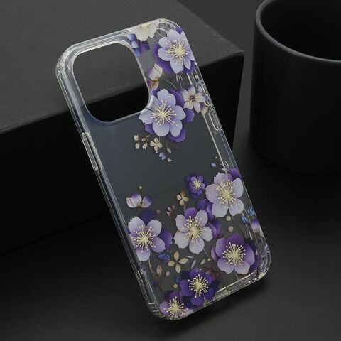 Zastitna maska (futrola) FLOWER - iPhone 13 Pro (6.1) DZF7 (MS).