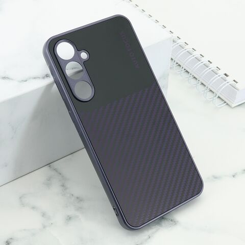 Zastitna maska (futrola) CARBON LINES - Samsung A356 Galaxy A35 5G 5G ljubicasta (MS).