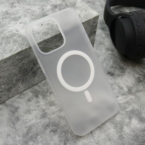 Zastitna maska (futrola) CLOUD MagSafe - iPhone 16 Pro Max (6.9) bela (MS).