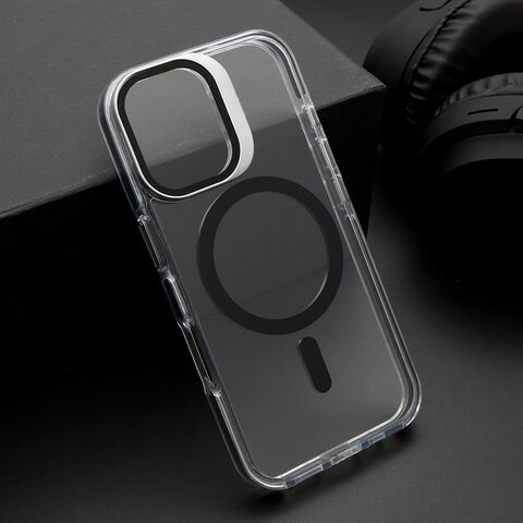 Zastitna maska (futrola) CAMERA EDGE MagSafe - iPhone 16 (6.1) crna (MS).