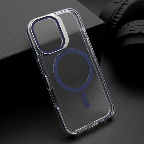 Zastitna maska (futrola) CAMERA EDGE MagSafe - iPhone 16 (6.1) plava (MS).