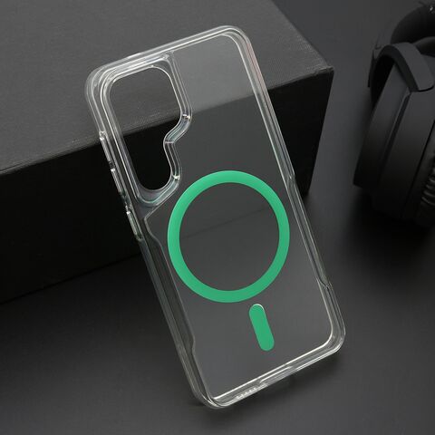 Zastitna maska (futrola) AURA MagSafe - Samsung S921 Galaxy S24 5G zelena (MS).