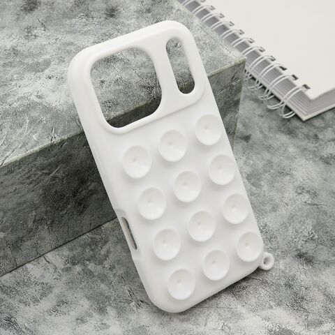 Zastitna maska (futrola) OCTOBUDDY - iPhone 17 Pro bela (MS).