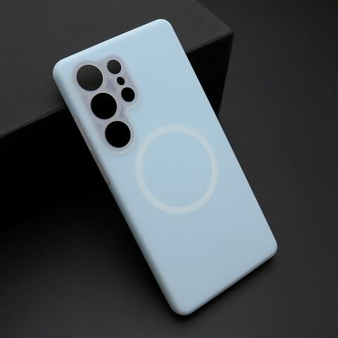 Zastitna maska (futrola) PASTEL COLOR MagSafe - Samsung S938 Galaxy S25 Ultra 5G plava (MS).