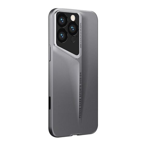 Zastitna maska (futrola) ELEGANCY - iPhone 16 Pro Max (6.9) siva (GKK case) (MS).