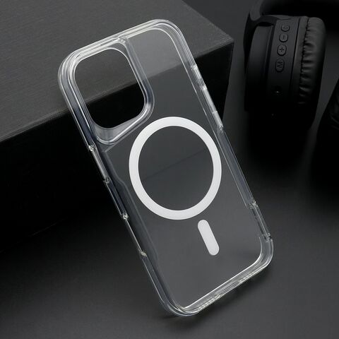 Zastitna maska (futrola) AURA MagSafe - iphone 16 (6.1) bela (MS).