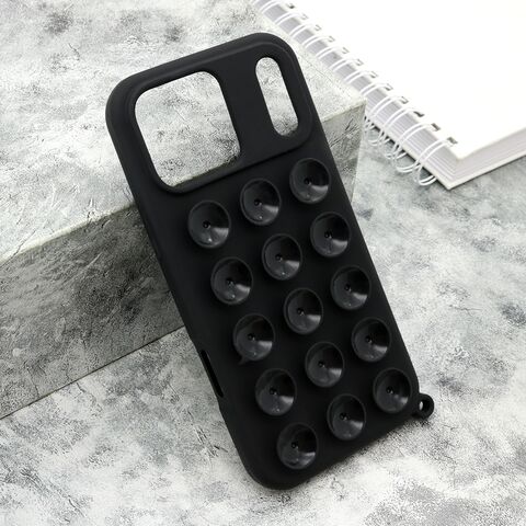 Zastitna maska (futrola) OCTOBUDDY - iPhone 17 Pro Max (6.9) crna (MS).