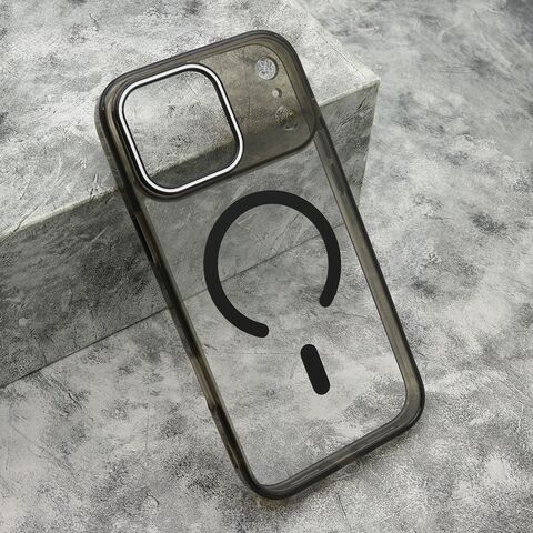 Zastitna maska (futrola) COLOR RING MagSafe - iPhone 17 Pro Max (6.9) crna (MS).