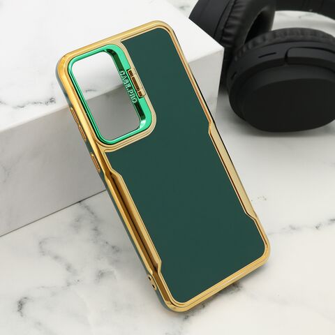 Zastitna maska (futrola) GOLD LUXE - Samsung A356 Galaxy A35 5G/A556 Galaxy A55 5G zelena (MS).