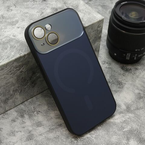 Zastitna maska (futrola) PASTELPOP MagSafe - iPhone 15 crna (MS).