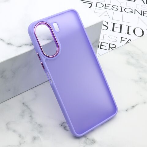 Zastitna maska (futrola) SHINING CAMERA - Xiaomi Redmi 13C/Poco C65 pro ljubicasta (MS).