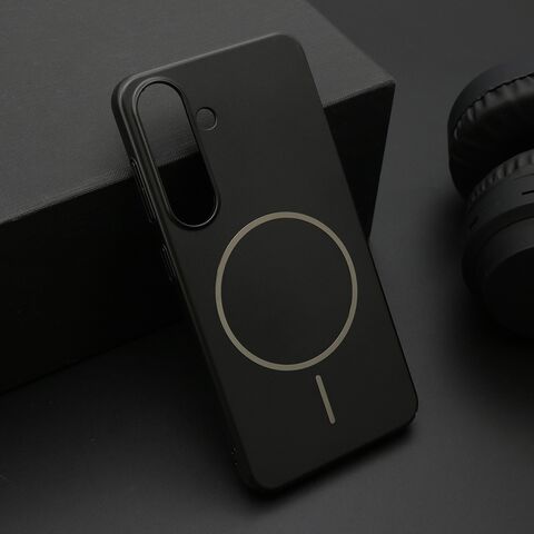 Zastitna maska (futrola) PURE mat MagSafe - Samsung S931 Galaxy S25 5G crna (MS).