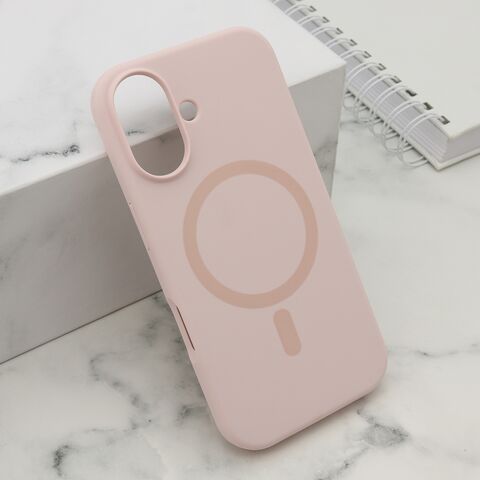 Zastitna maska (futrola) PURE MagSafe - iphone 16 (6.1) roze (MS).
