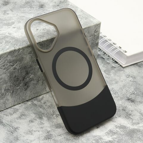 Zastitna maska (futrola) PUZZLE - iphone 16 (6.1) crna (MS).