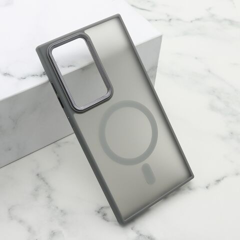 Zastitna maska (futrola) SILKY MAGSAFE II - Samsung S928 Galaxy S24 Ultra 5G siva (MS).