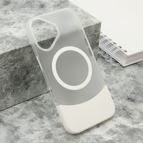 Zastitna maska (futrola) PUZZLE - iphone 16 (6.1) bela (MS).