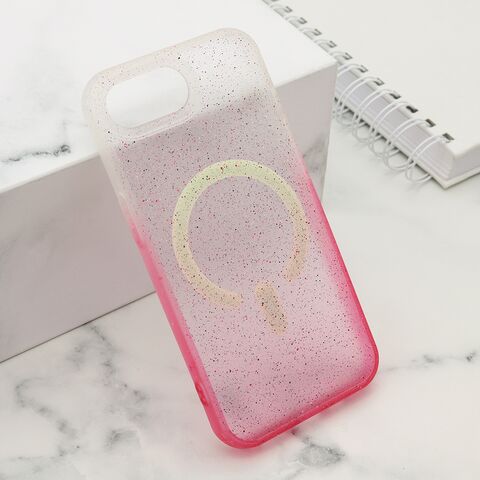 Zastitna maska (futrola) Starlight MagSafe - iPhone 16e roze (MS).