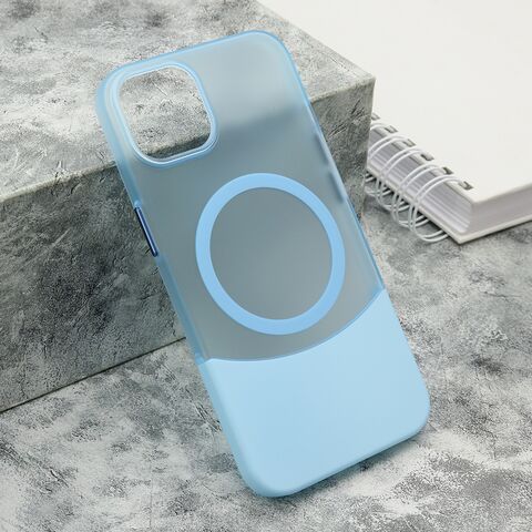 Zastitna maska (futrola) PUZZLE - iPhone 13 (6.1) plava (MS).