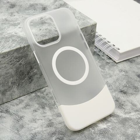 Zastitna maska (futrola) PUZZLE - iPhone 16 Pro Max (6.9) bela (MS).