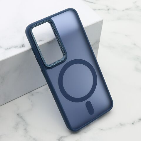 Zastitna maska (futrola) SILKY MAGSAFE II - Samsung S921 Galaxy S24 5G plava (MS).