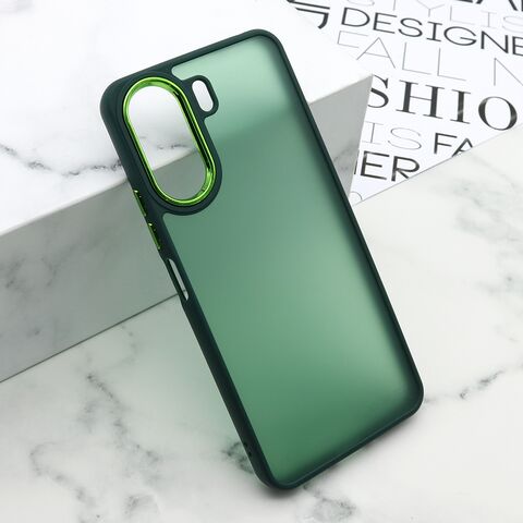 Zastitna maska (futrola) SHINING CAMERA - Xiaomi Redmi 13C/Poco C65 pro zelena (MS).