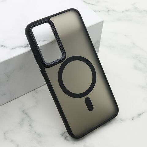 Zastitna maska (futrola) SILKY MAGSAFE II - Samsung A356 Galaxy A35 5G 5G crna (MS).