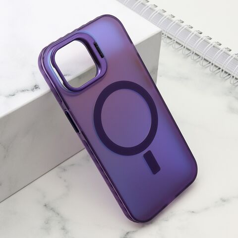 Zastitna maska (futrola) SHINE MagSafe - iPhone 15 ljubicasta (MS).