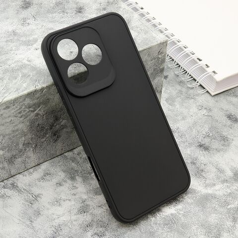 Zastitna maska (futrola) Soft 3D camera - Huawei Honor 400 Lite crna (MS).