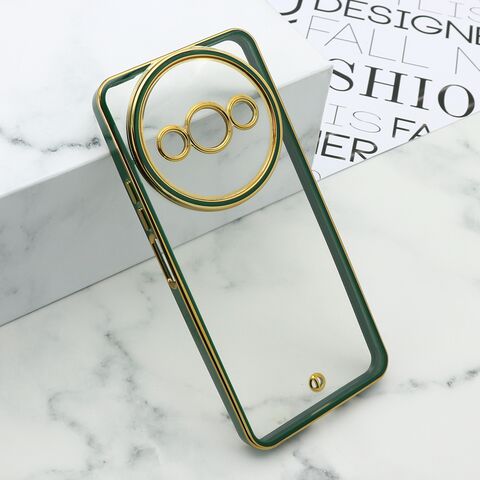 Zastitna maska (futrola) SPACE EDGE - Xiaomi Redmi A3/A3x zelena (MS).