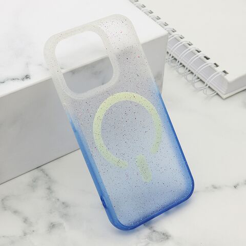 Zastitna maska (futrola) Starlight MagSafe - iPhone 15 Pro (6.1) plava (MS).